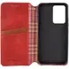 Кожаный чехол-книжка GETMAN Cubic (PU) для Samsung Galaxy S24 Ultra - фото 4